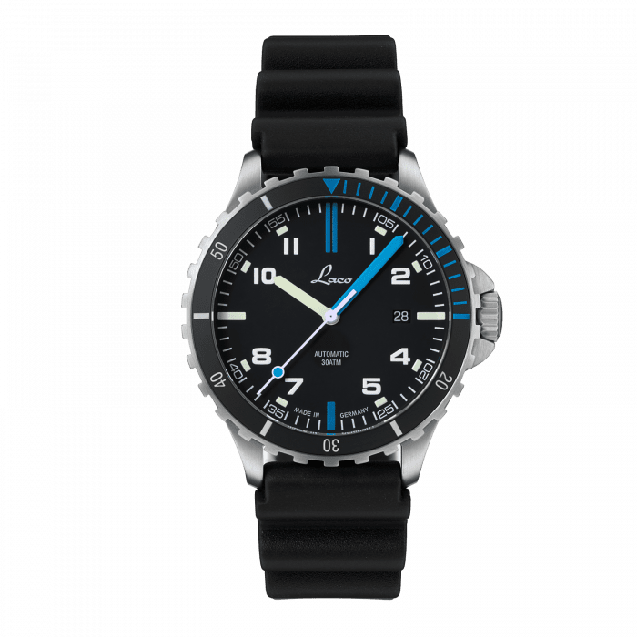 Laco 862108 : Squad Watch Atlantik / Stainless steel / Black