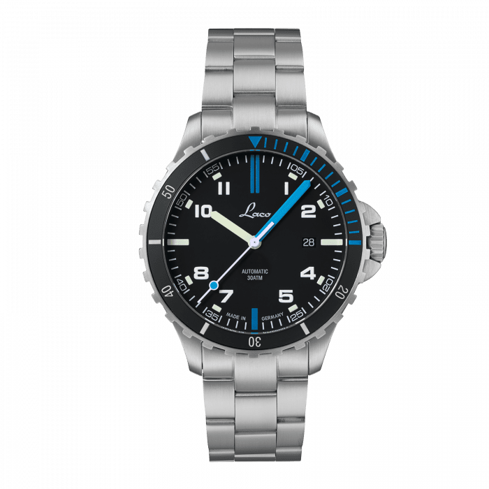 Laco 862108.MB : Squad Watch Atlantik MB / Stainless steel / Black