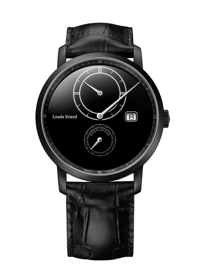 Louis Erard 86236NN22.BDCN51 : Excellence Le Régulateur Louis Erard x Eric Giroud PVD/ Black