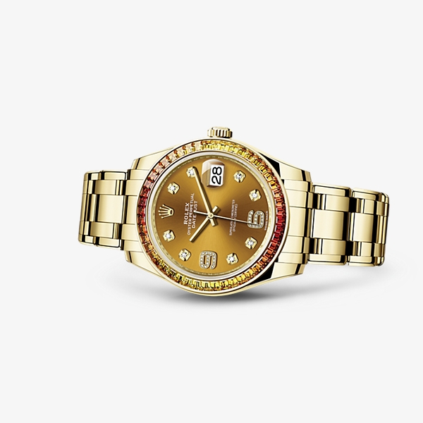 Rolex 86348sajor-0002 : Datejust Pearlmaster 39 Fancy Orange