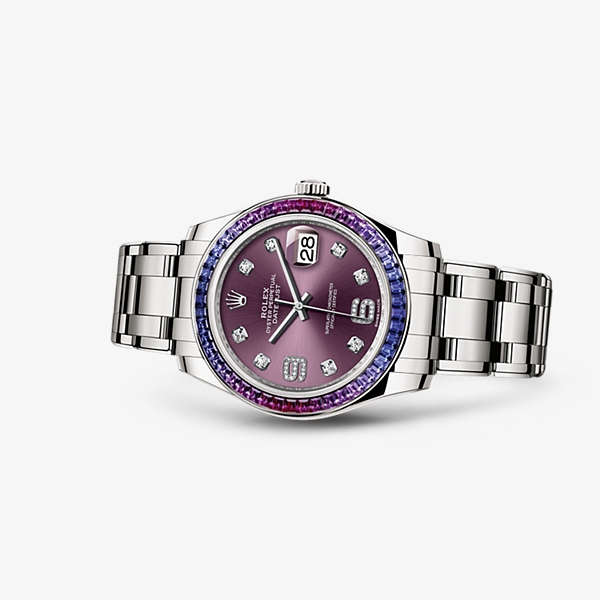 Rolex 86349safubl-0002 : Datejust Pearlmaster 39 Fancy Blue