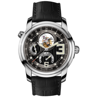 Blancpain 8825-1530-53B : L-Evolution Tourbillon GMT 8 Jours White Gold