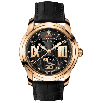 Blancpain  8866-3630-53B : L-Evolution Quantieme Complet 8 Jours Red Gold