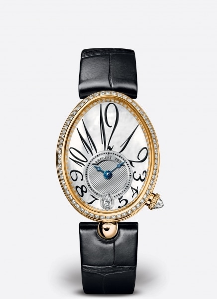Breguet 8918BA/58/964/D00D3L : Reine de Naples 8918 Yellow Gold - Diamond / MOP