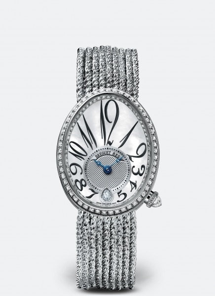 Breguet 8918BB/58/J39/D00D : Reine de Naples 8918 White Gold - Diamond / MOP / Bracelet