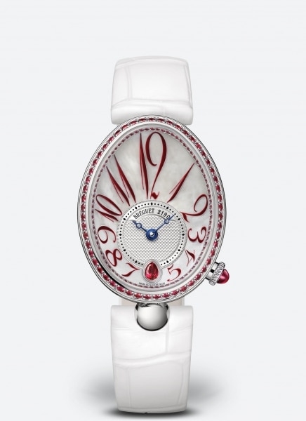 Breguet 8918BB/5R/964/R00R : Reine de Naples 8918 White Gold - Rubies / MOP