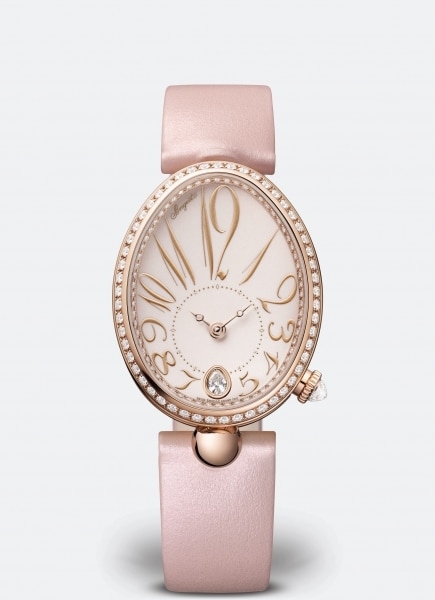 Breguet 8918BR/2C/364/D00D : Reine de Naples 8918 Rose Gold - Diamond / Pink