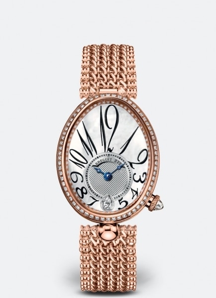 Breguet 8918BR/58/J20/D000 : Reine de Naples 8918 Rose Gold - Diamond / MOP / Bracelet