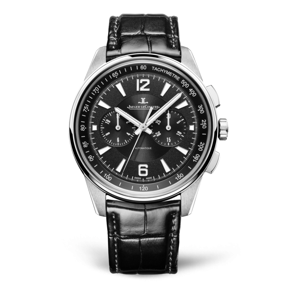 Jaeger-LeCoultre 9028470 : Polaris Chronograph Stainless Steel / Black / Alligator