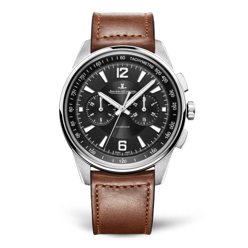 Jaeger-LeCoultre 9028471 : Polaris Chronograph Stainless Steel / Black / Calf