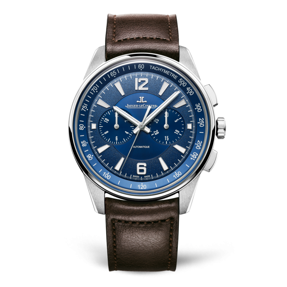 Jaeger-LeCoultre 9028480 : Polaris Chronograph Stainless Steel / Blue / Calf