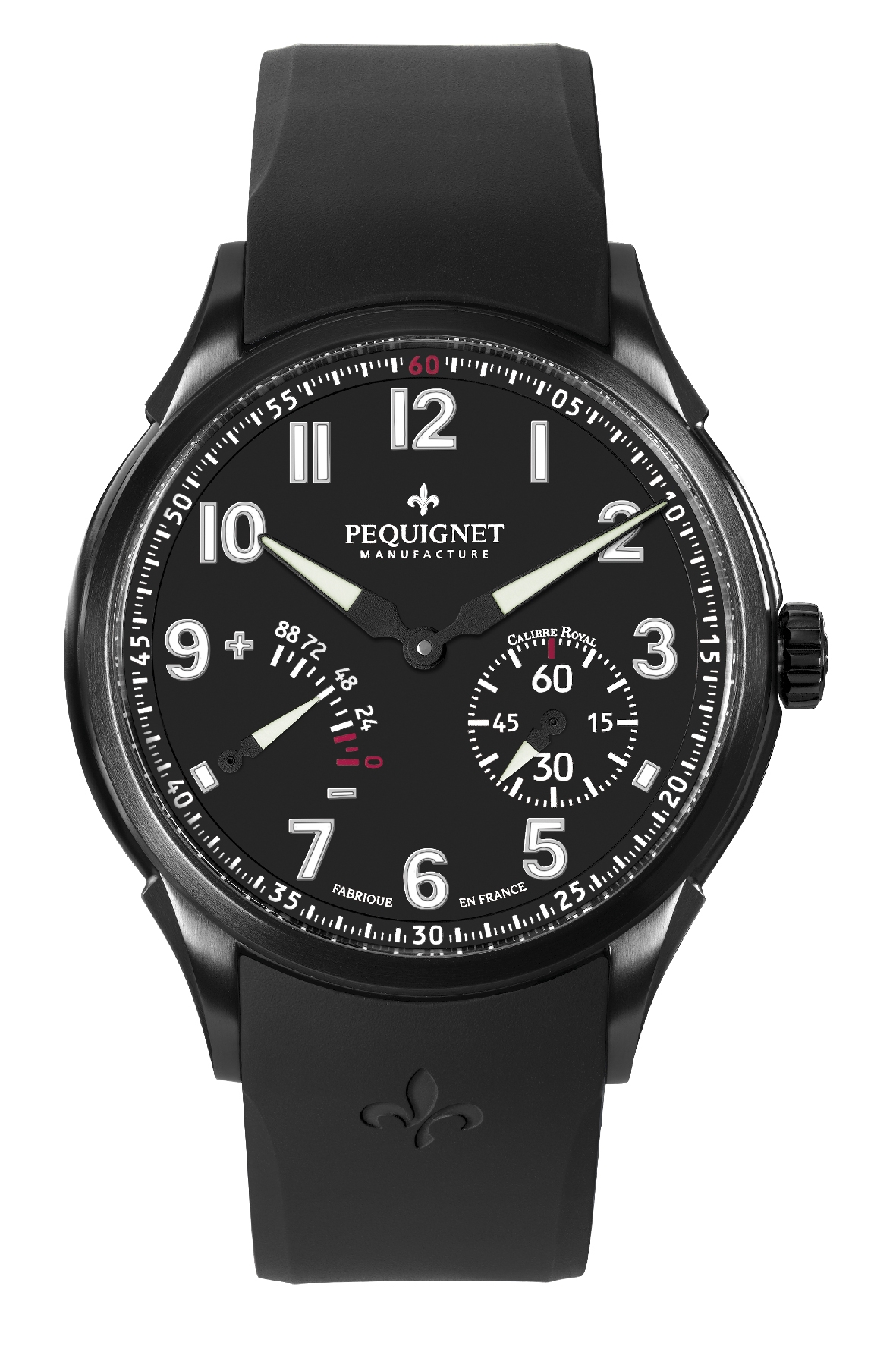 Pequignet 9033843 / 30 : Royale Titane DLC / Rubber