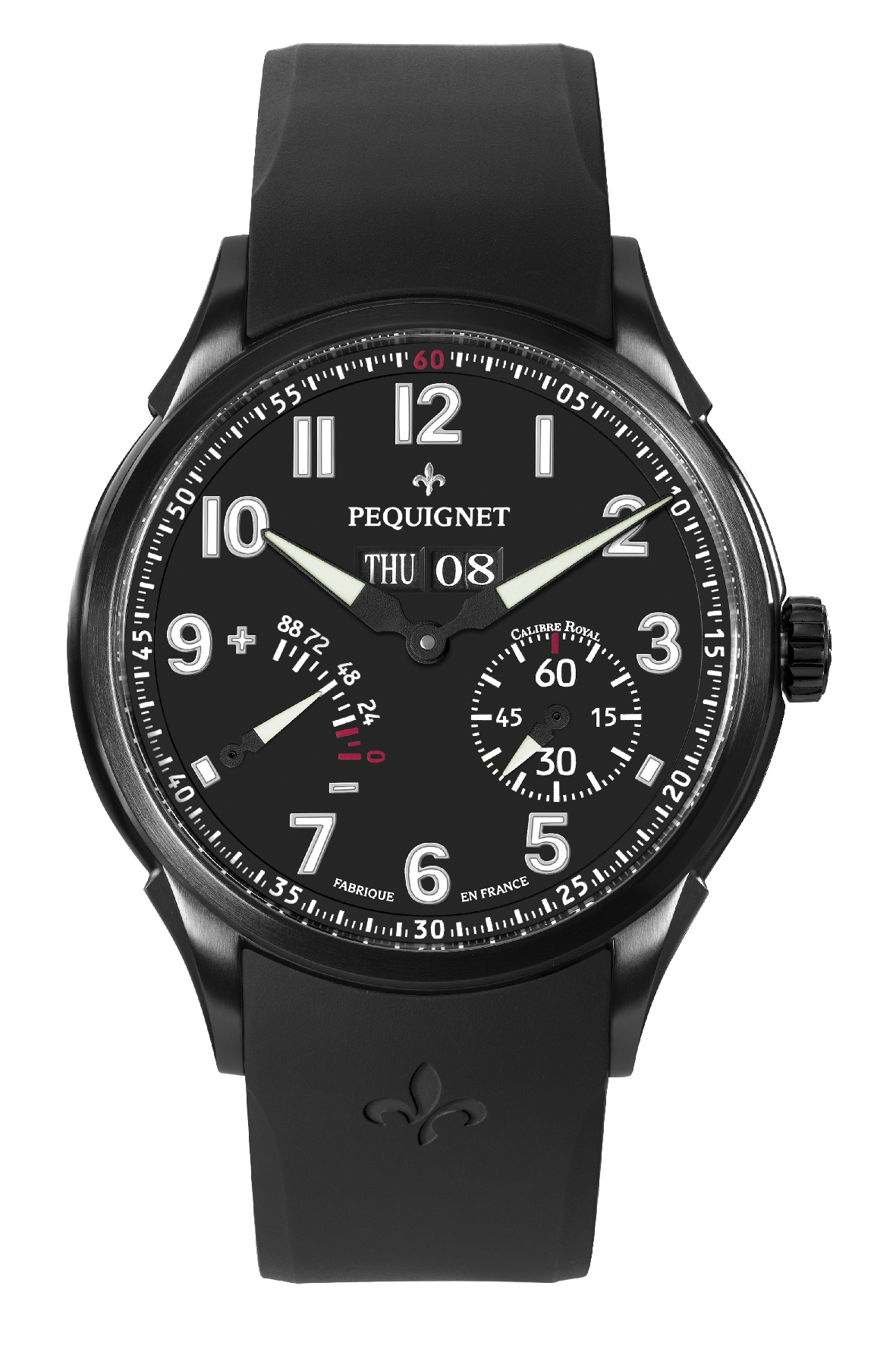 Pequignet 9034743 / 30 : Royale Titane DLC / Rubber