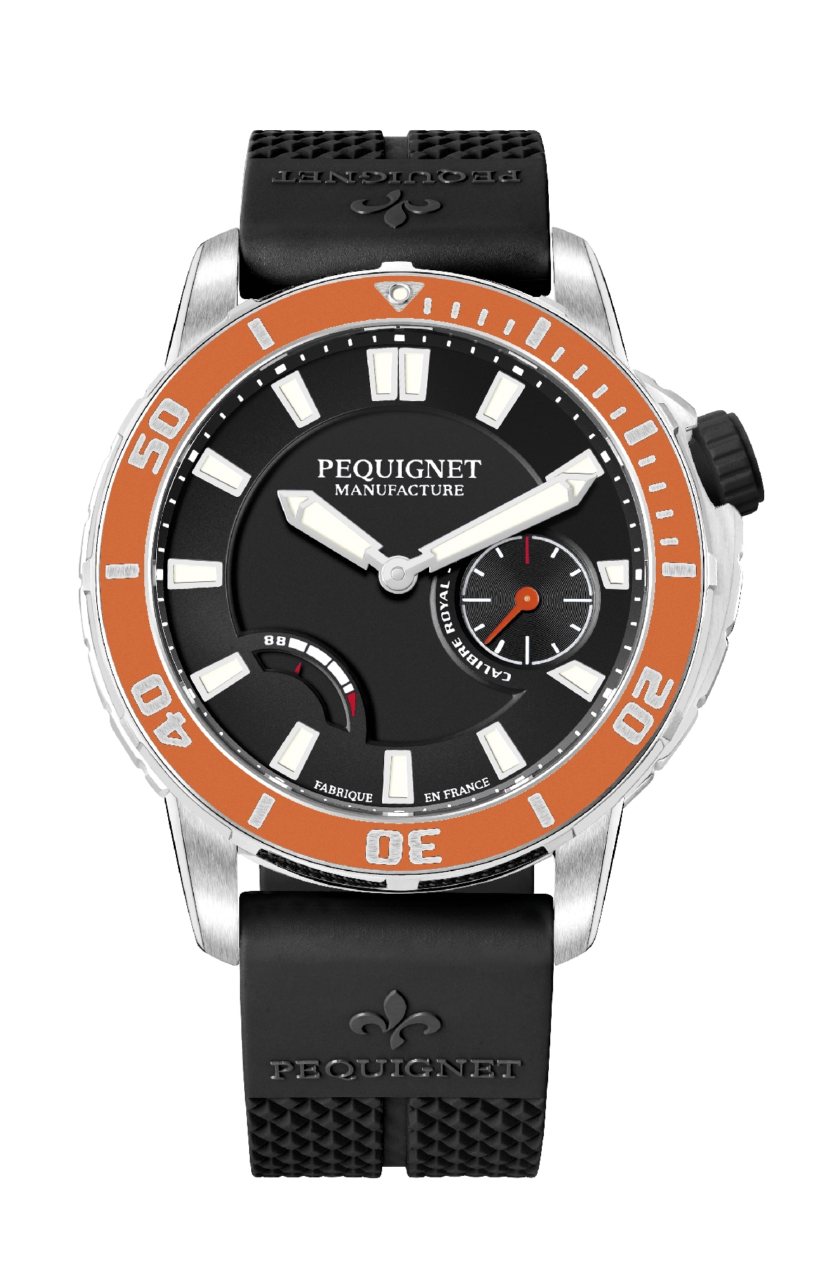 Pequignet 9050343/30 : Royale 300 Orange / Rubber