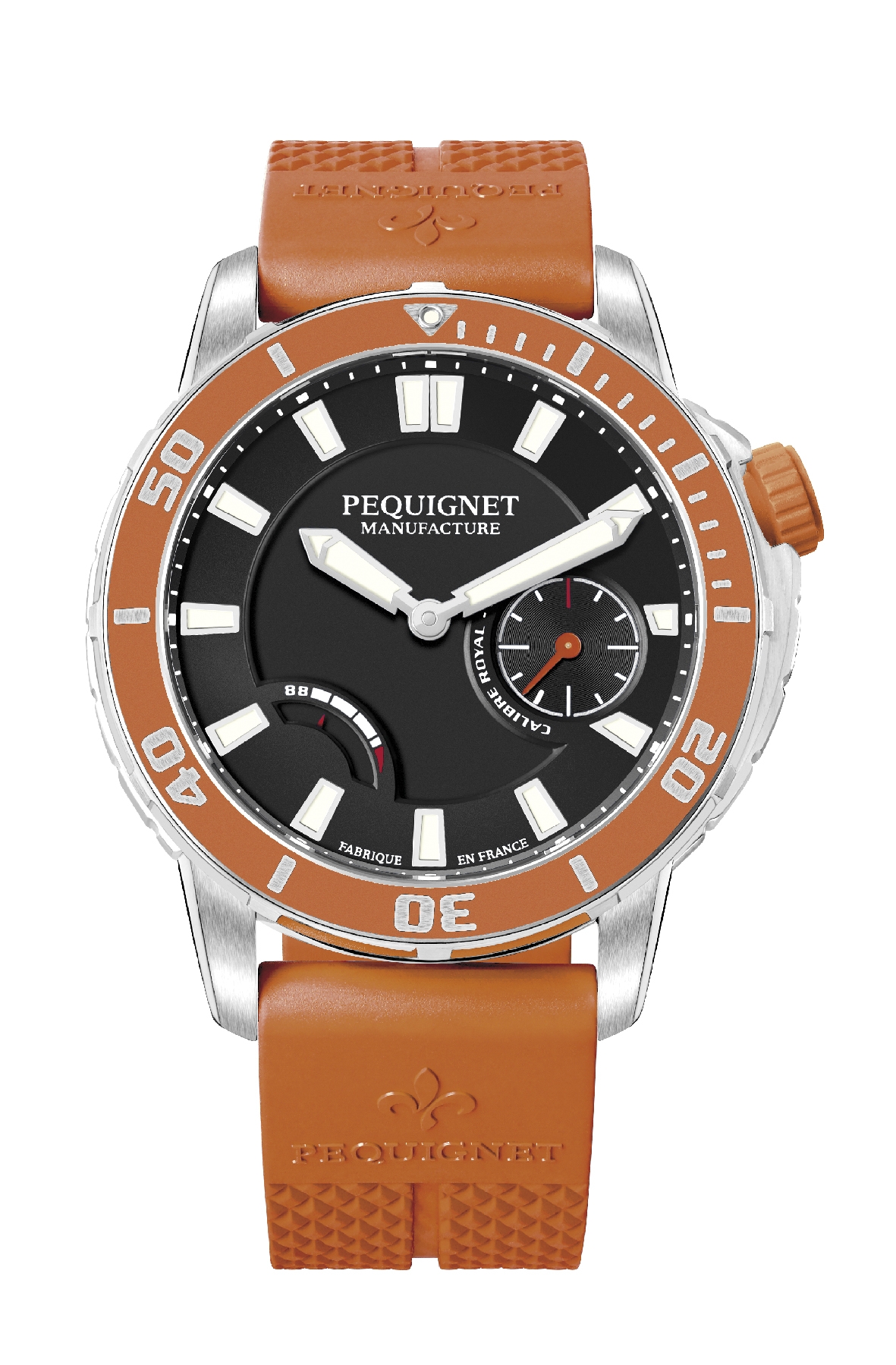 Pequignet 9050343/39 : Royale 300 Orange / Orange Rubber