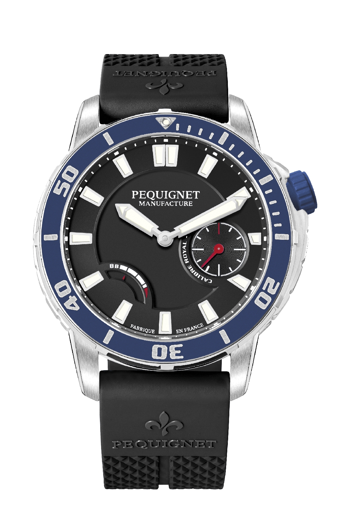 Pequignet 9051443/30 : Royale 300 Black-Blue / Rubber