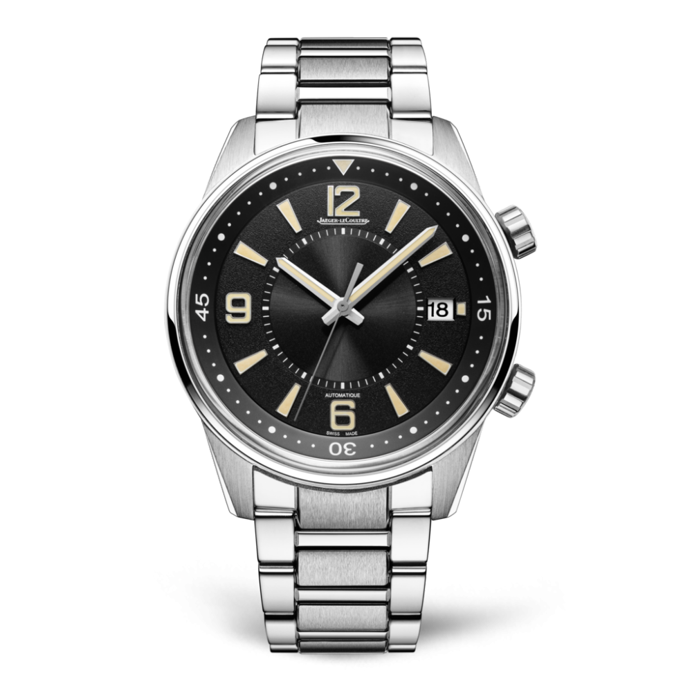 Jaeger-LeCoultre 9068170 : Polaris Automatic Stainless Steel / Vintage Black / Bracelet