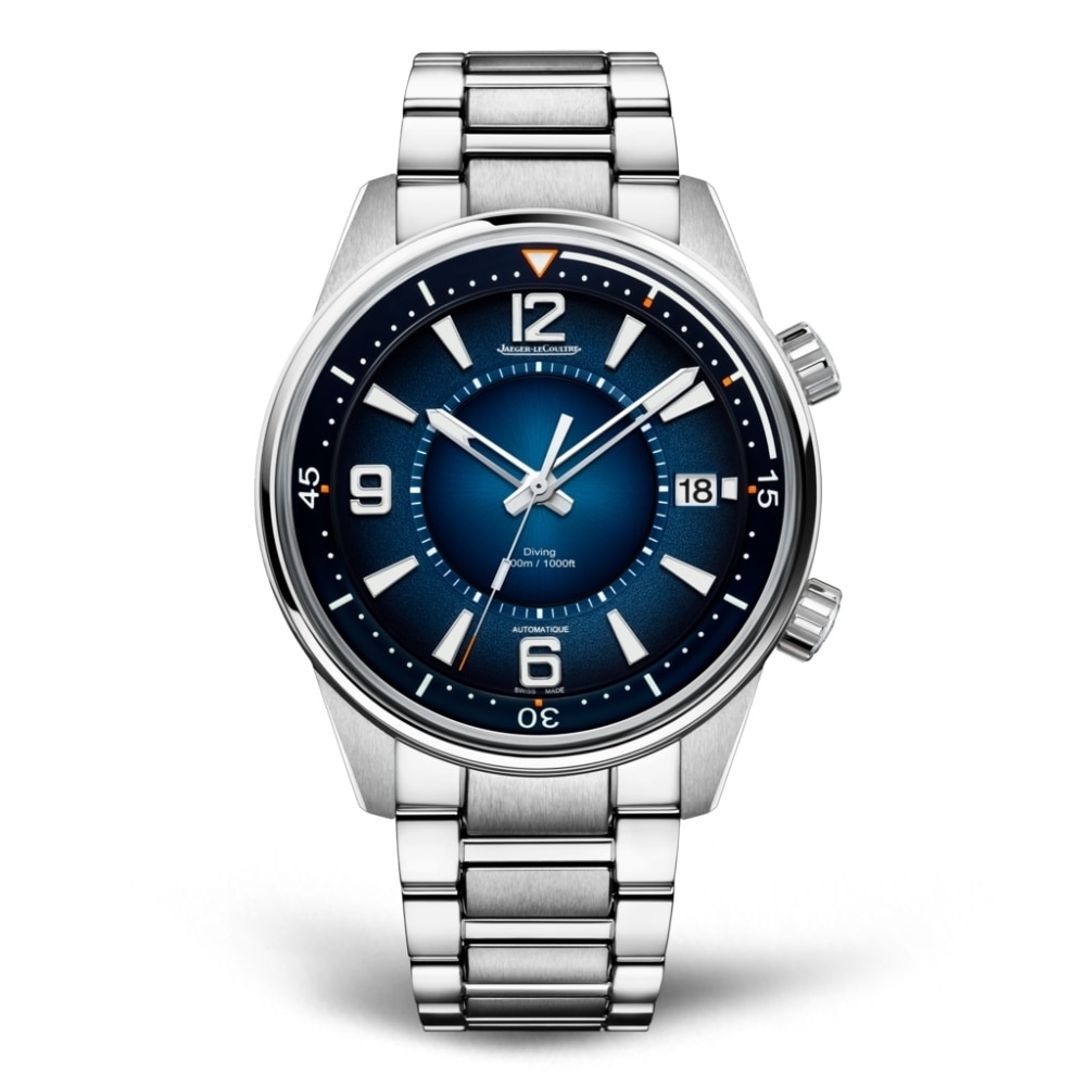 Jaeger-LeCoultre 9068180 : Polaris Mariner Date Stainless Steel / Blue / Bracelet