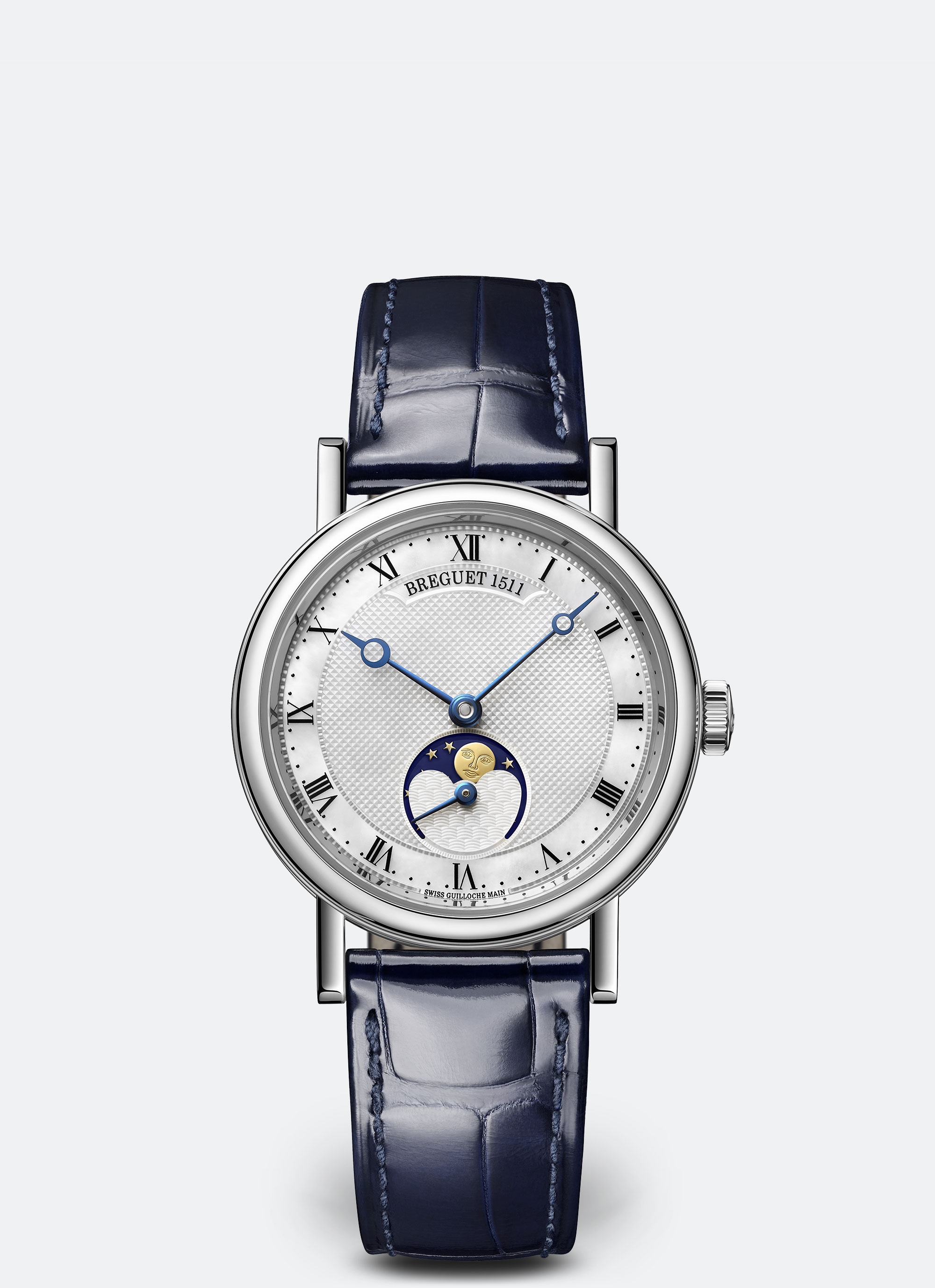 Breguet 9087BB/52/964 : Classique Dame 9087 White Gold / White MOP