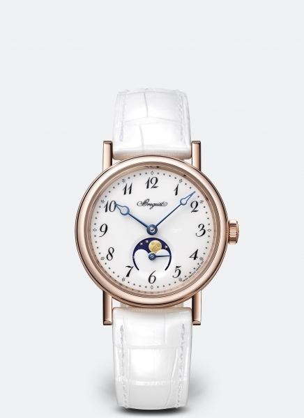 Breguet 9087BR/29/964 : Classique Dame 9087 Rose Gold / White