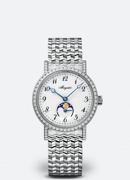 Breguet 9088BB/29/BC0/DD00 : Classique Dame 9088 White Gold / White / Bracelet