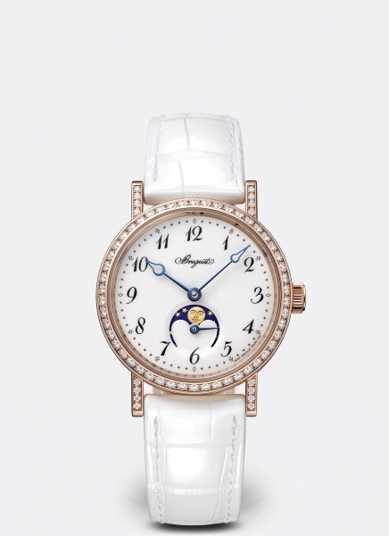 Breguet 9088BR/29/964/DD0D : Classique Dame 9088 Rose Gold / White