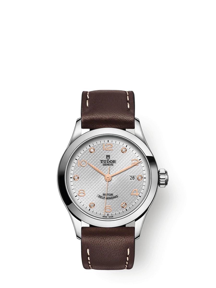 Tudor 91350-0007 : 1926 28 Stainless Steel / Silver - Diamond / Strap
