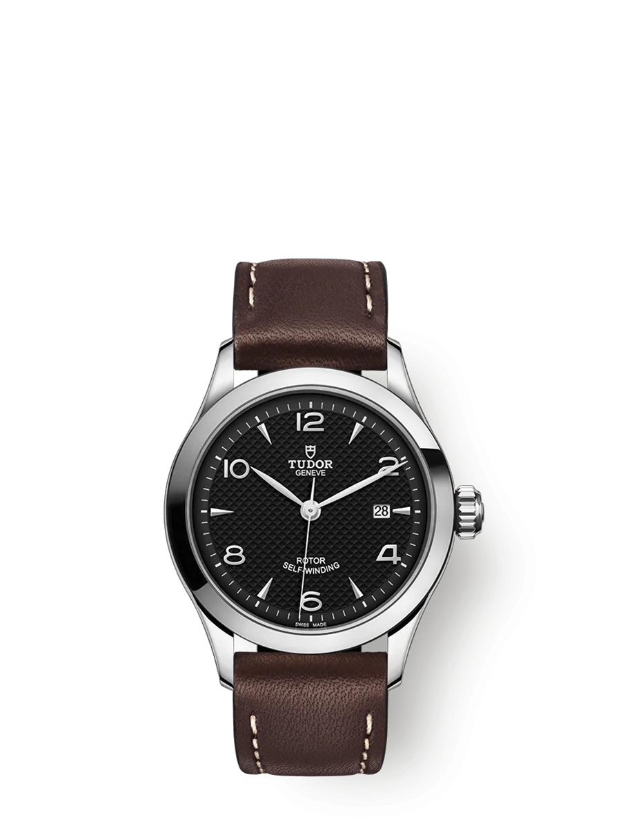 Tudor 91350-0008 : 1926 28 Stainless Steel / Black / Strap