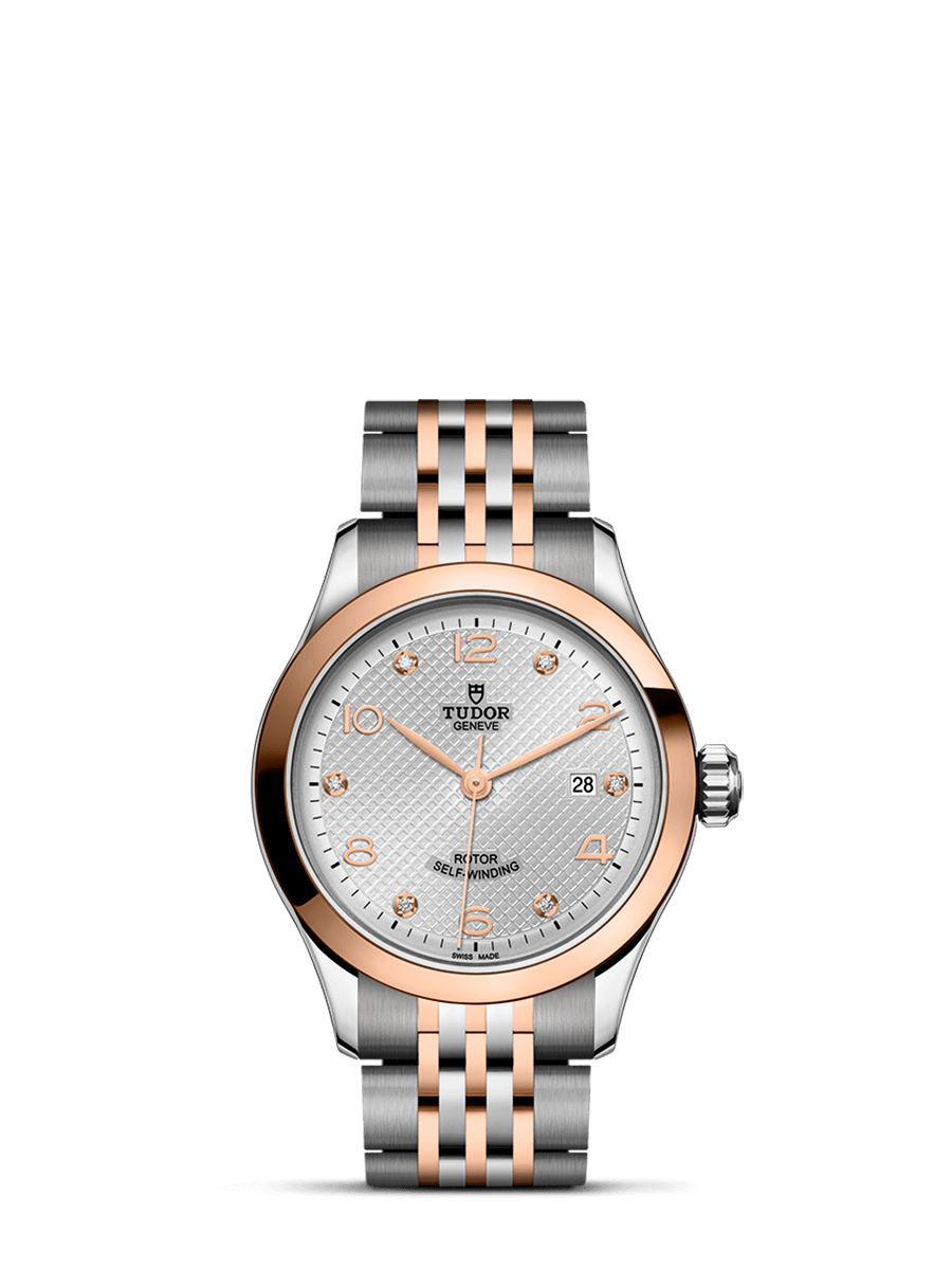 Tudor 91351-0002 : 1926 28 Stainless Steel / Rose Gold / Silver - Diamond