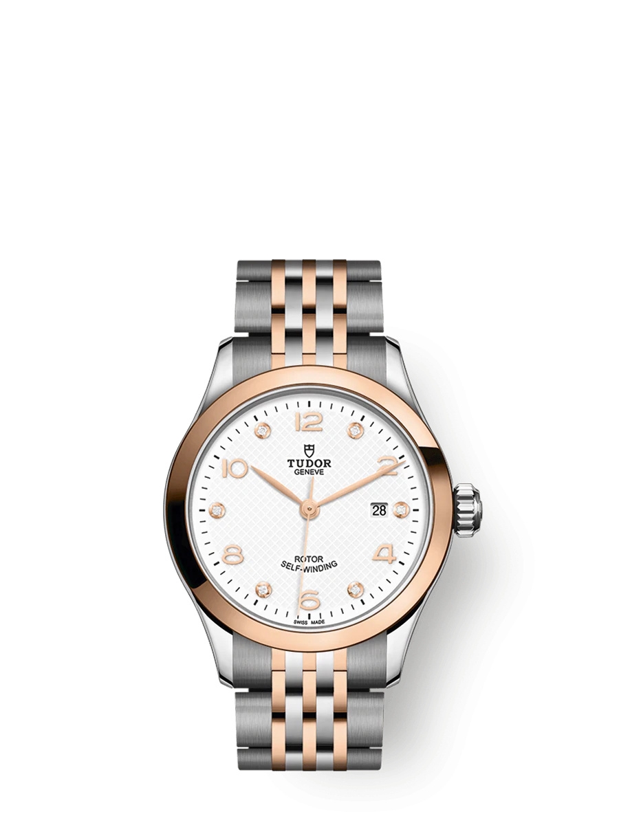 Tudor 91351-0011 : 1926 28 Stainless Steel / Rose Gold / White - Diamond