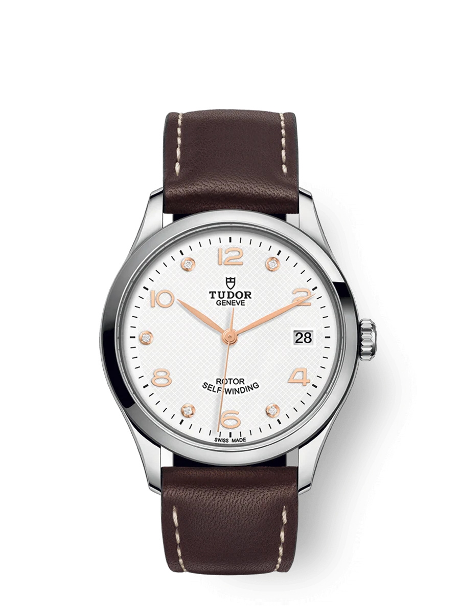 Tudor 91450-0014 : 1926 36 Stainless Steel / White - Diamond / Strap