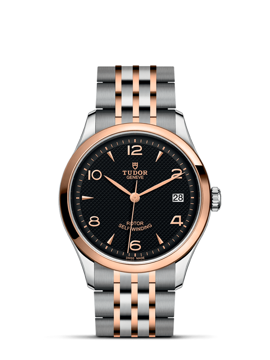 Tudor 91451-0003 : 1926 36 Stainless Steel / Rose Gold / Black