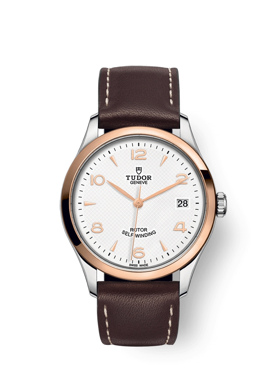 Tudor 91451-0010 : 1926 36 Stainless Steel / Rose Gold / White / Strap