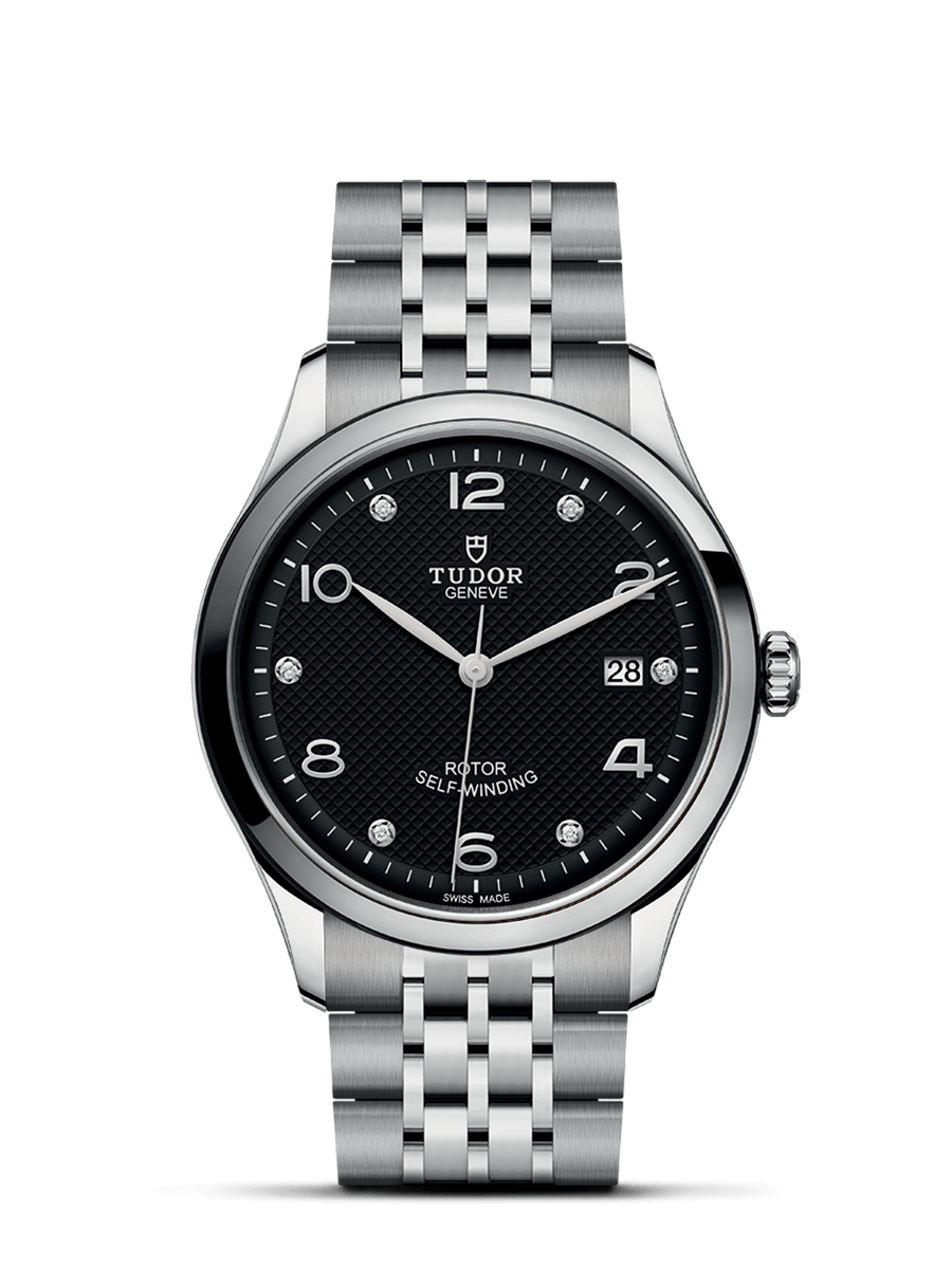 Tudor 91550-0004 : 1926 39 Stainless Steel / Black - Diamond