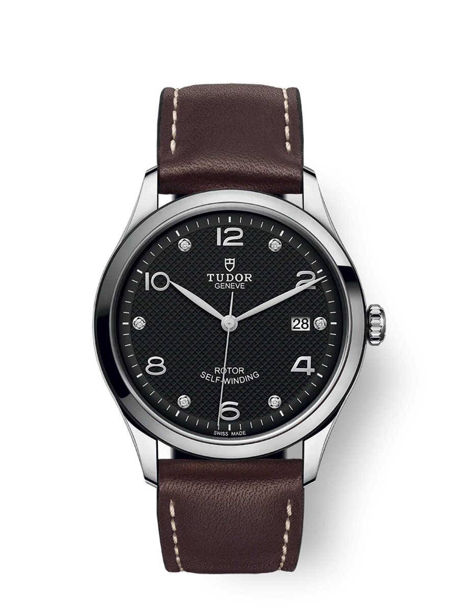 Tudor 91550-0009 : 1926 39 Stainless Steel / Black - Diamond