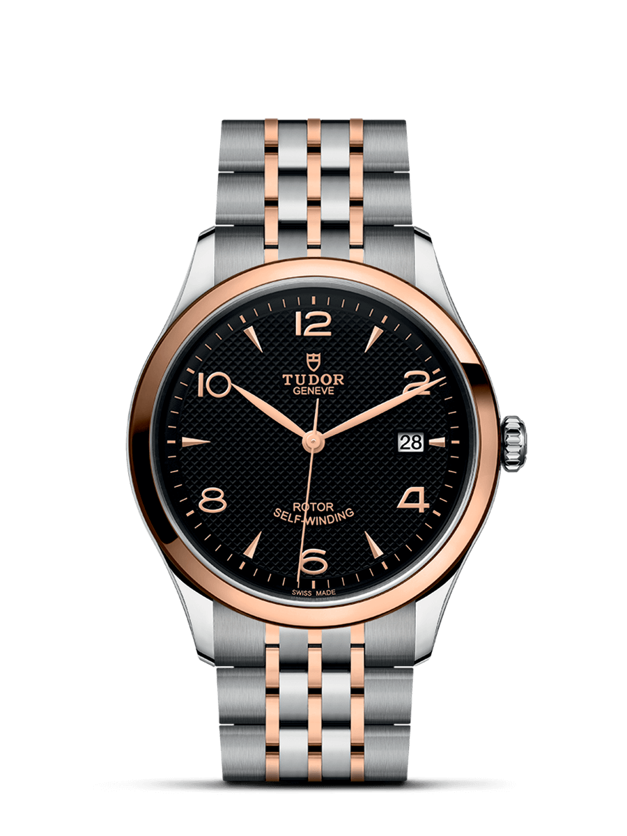 Tudor 91551-0003 : 1926 39 Stainless Steel / Rose Gold / Black