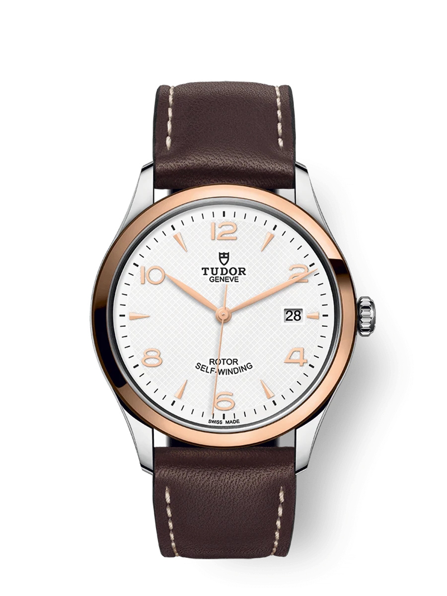 Tudor 91551-0010 : 1926 39 Stainless Steel / Rose Gold / White / Strap