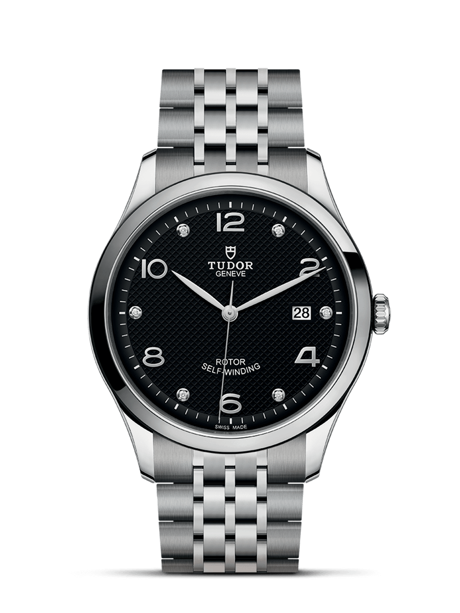 Tudor 91650-0004 : 1926 41 Stainless Steel / Black - Diamond