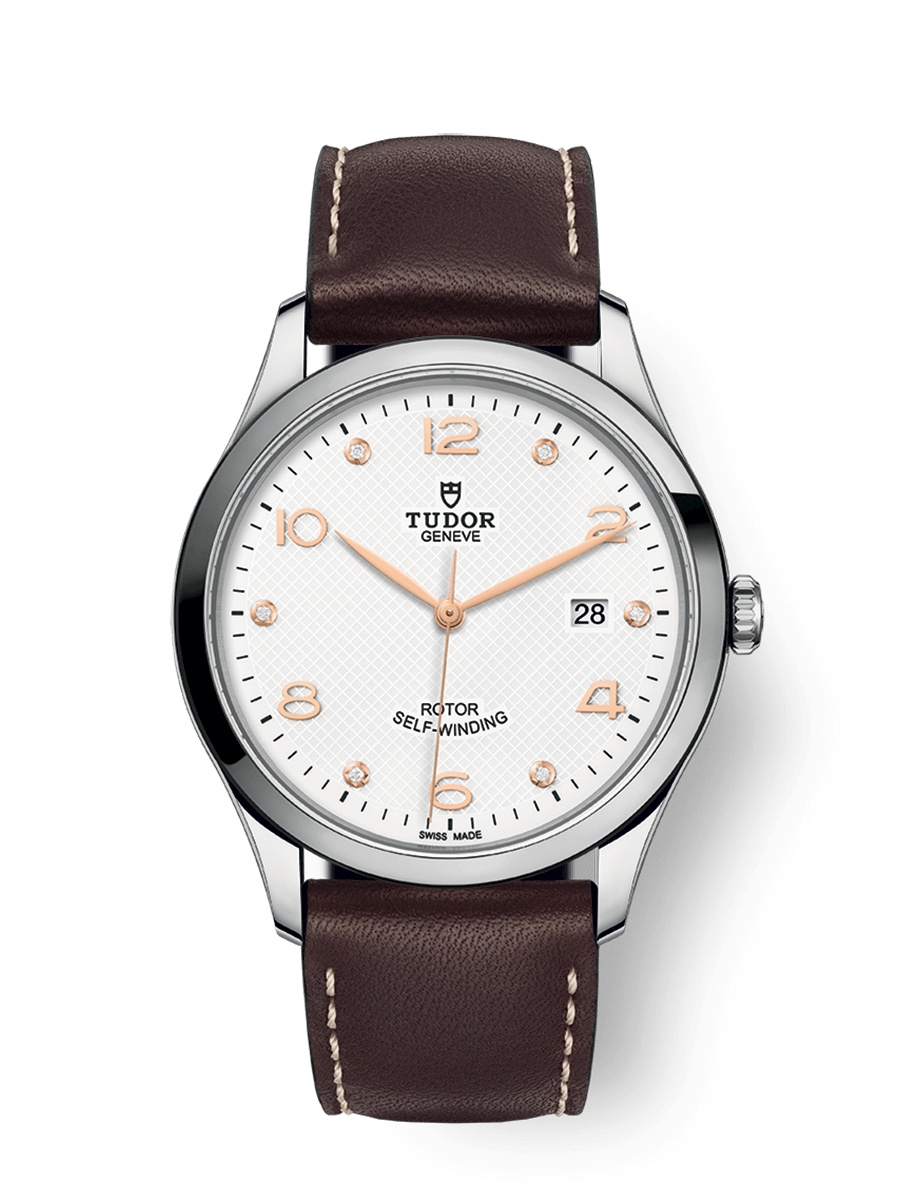 Tudor 91650-0014 : 1926 41 Stainless Steel / White - Diamond / Strap