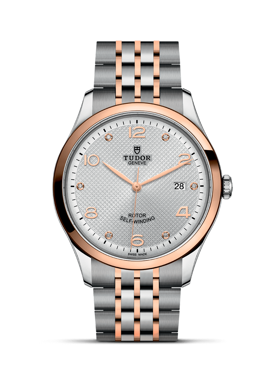 Tudor 91651-0002 : 1926 41 Stainless Steel / Rose Gold / Silver - Diamond