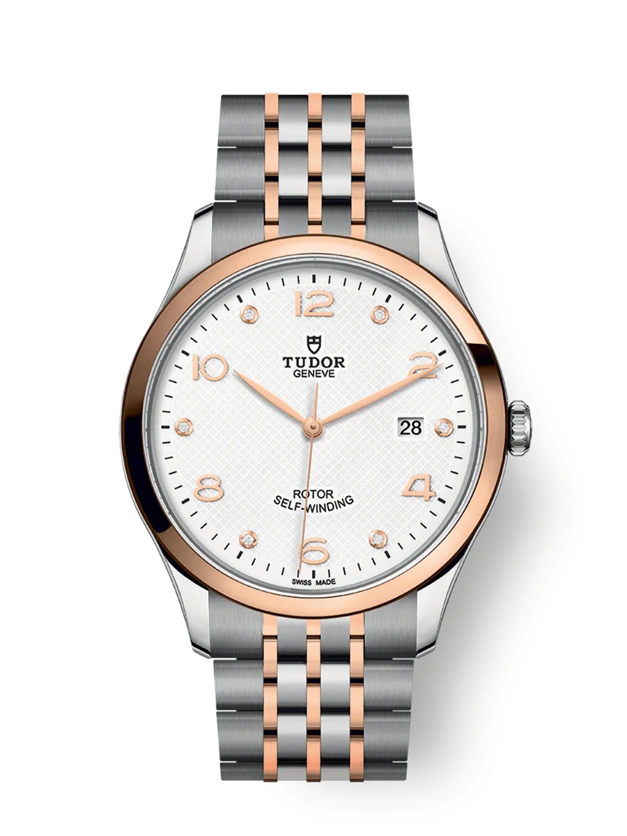 Tudor 91651-0011 : 1926 41 Stainless Steel / Rose Gold / White - Diamond