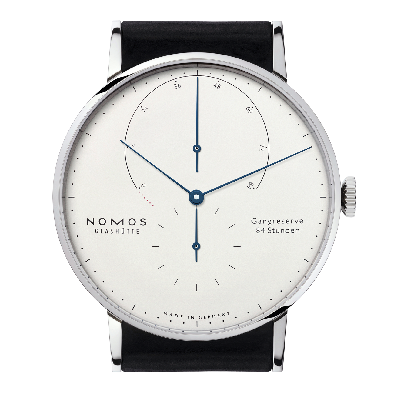 Nomos Glashütte 933 : Lambda Weissgold Blue Hands