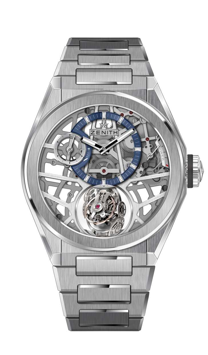 Zenith 95.9000.8812/78.M9000 : Defy Zero G Titanium / Skeleton / Bracelet
