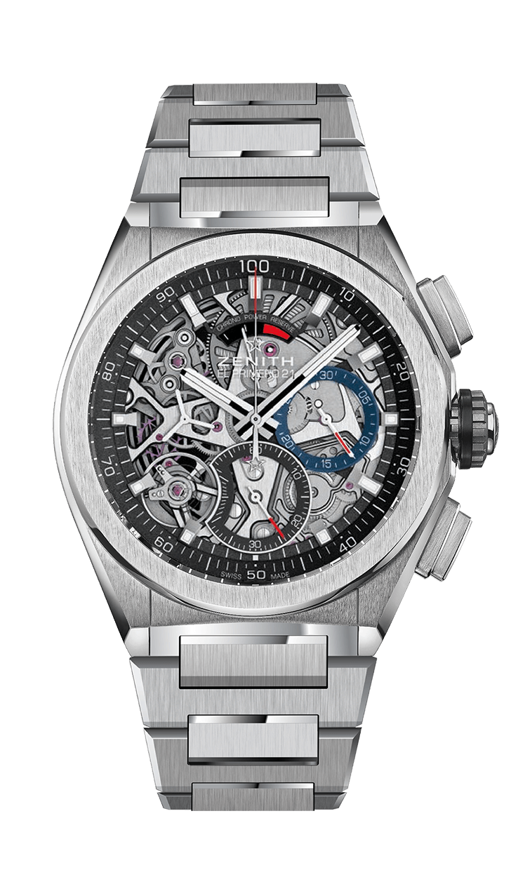 Zenith 95.9000.9004/78.M9000 : Defy El Primero 21 Titanium / Skeleton / Bracelet