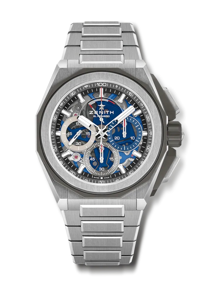 Zenith 95.9100.9004/01.I001 : Defy Extreme Titanium / Blue