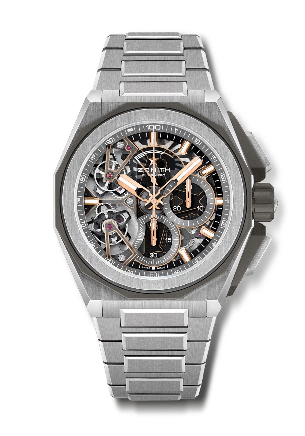 Zenith 95.9100.9020/78.I001 : Defy Extreme Double Tourbillon Titanium