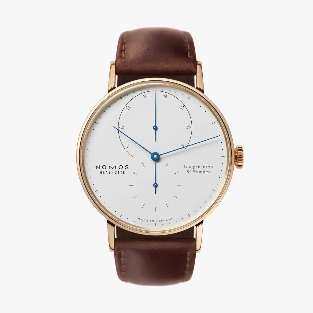Nomos Glashütte 953 : Lambda 39 Roségold Blue Hands