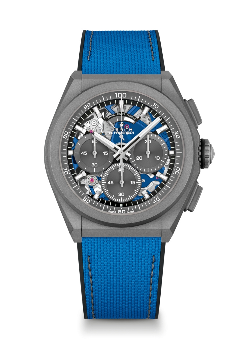 Zenith 97.9001.9004-6/80.R946.T3/P : Defy 21 Ultra Colour Blue