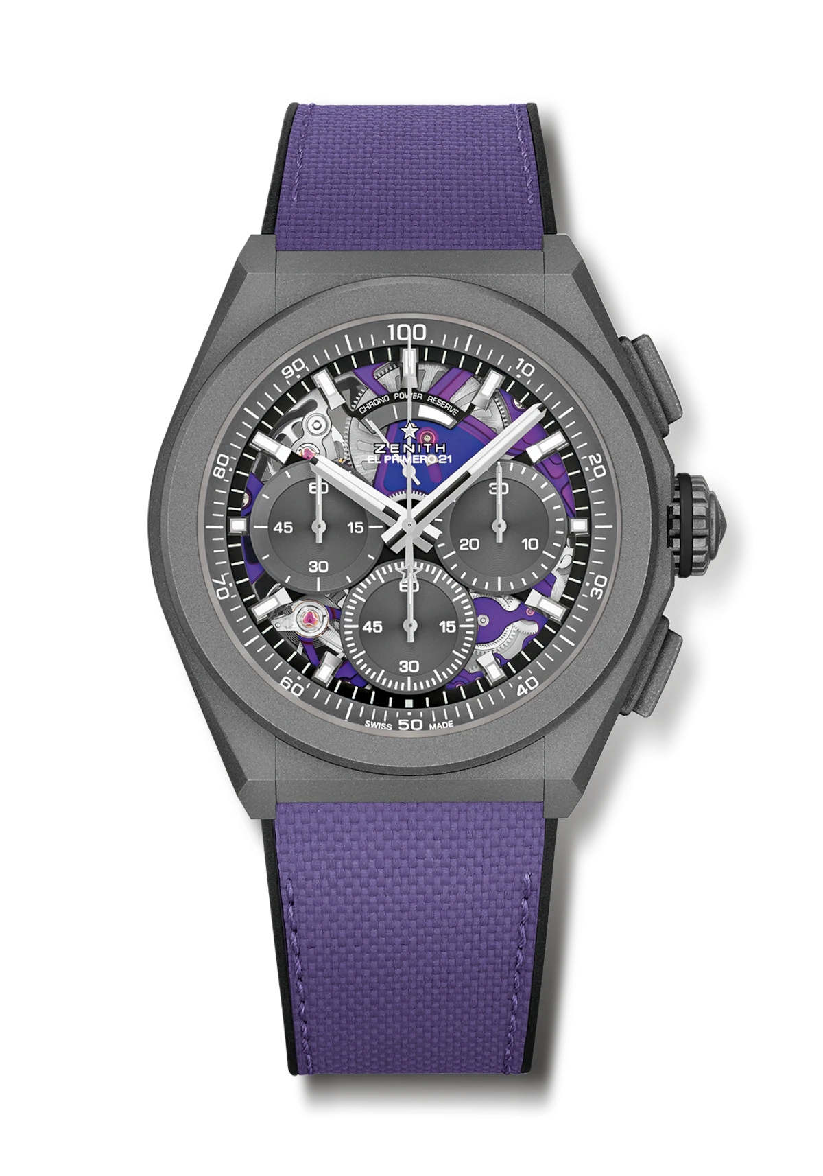 Zenith 97.9001.9004/80.R922 : Defy El Primero 21 Ultraviolet