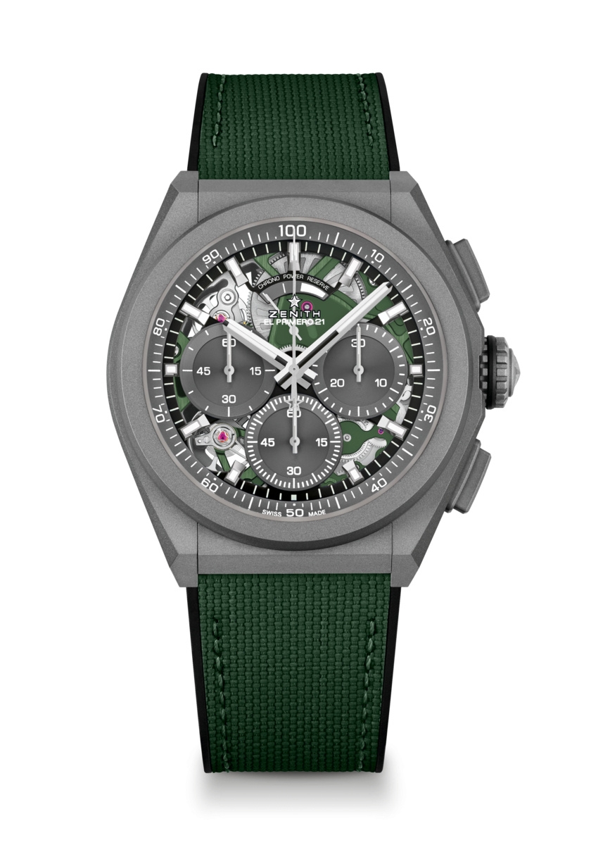 Zenith 97.9001.9004/80.R945.T3/P : Defy 21 Ultra Colour Khaki